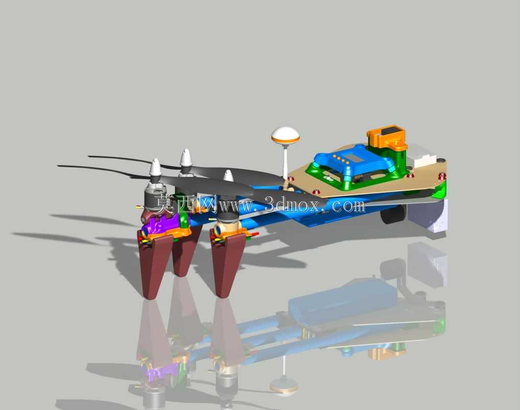 Tricopter-660mm-CFRP\u0026 RPӡˢ