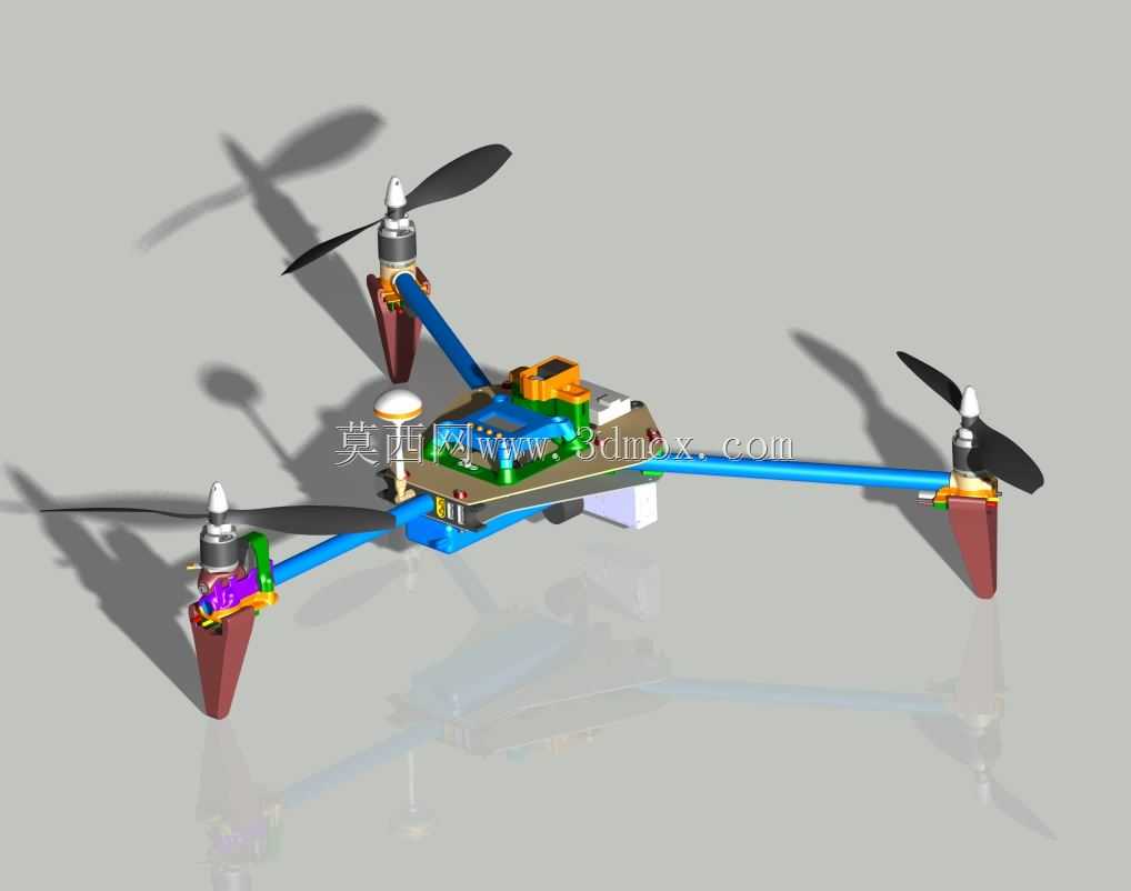 Tricopter-660mm-CFRP\u0026 RPӡˢ