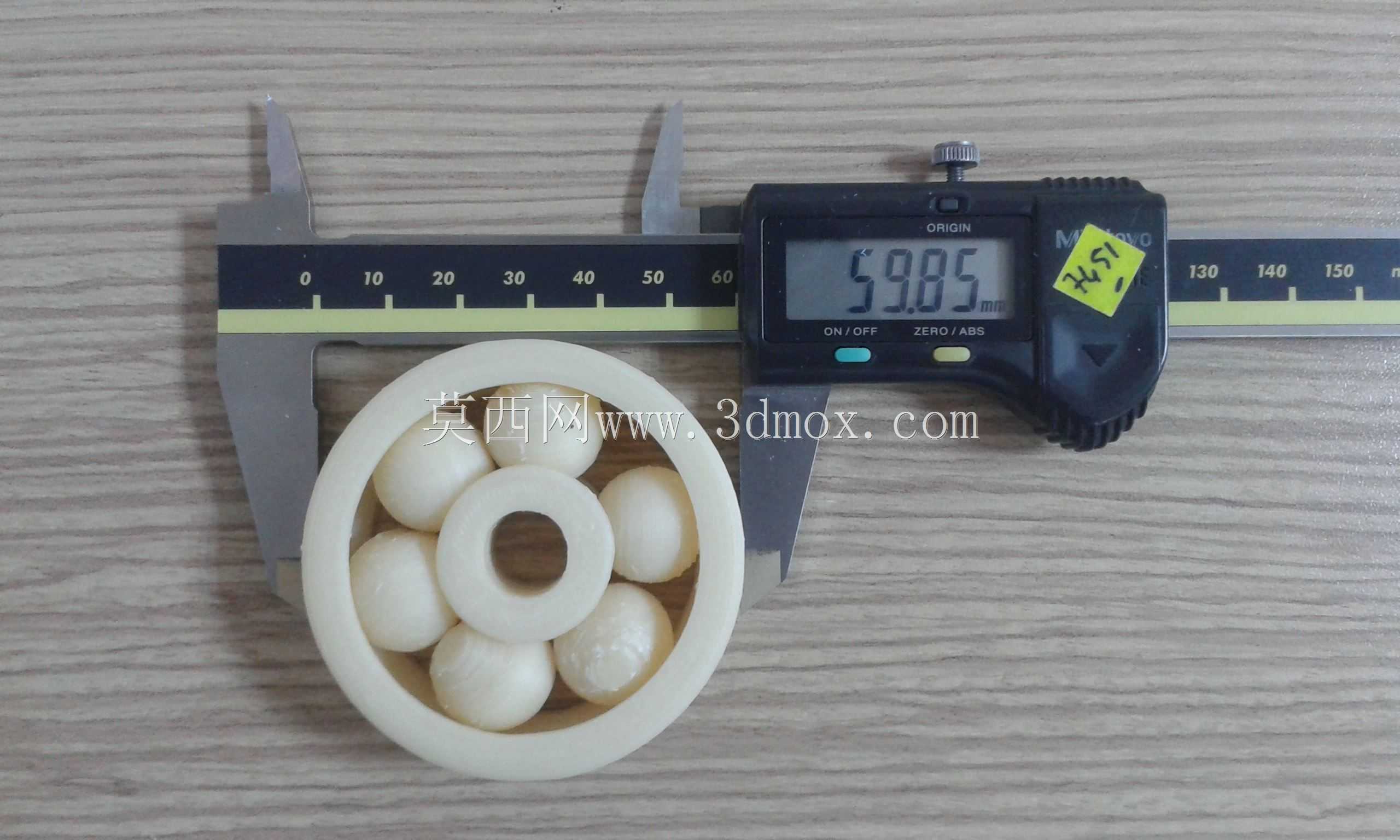 三维可打印滚珠轴承