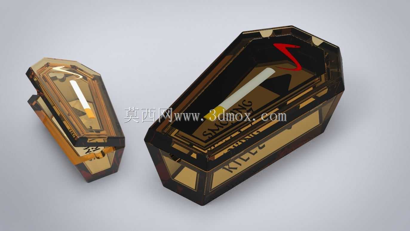 棺材烟灰缸