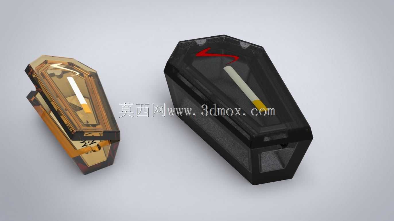 棺材烟灰缸