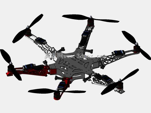 DJI F450/550起落架系统V2