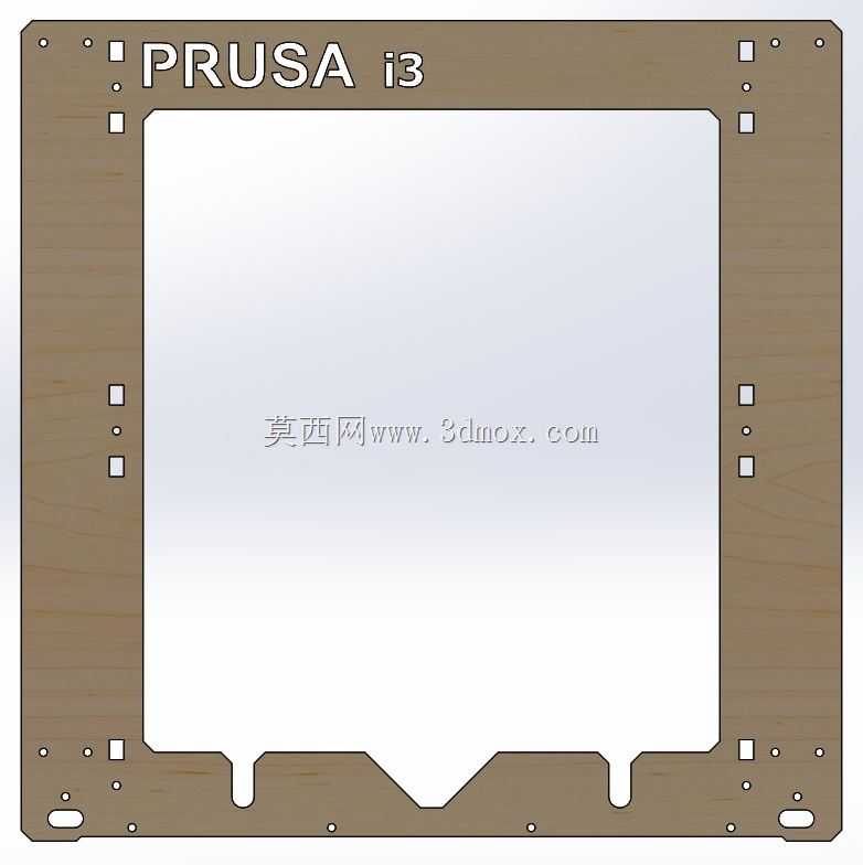 Prusa I3胶合板框架6mm