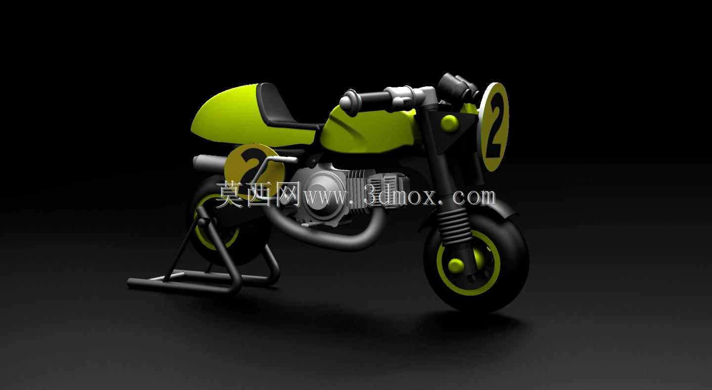 咖啡馆赛车模型原型