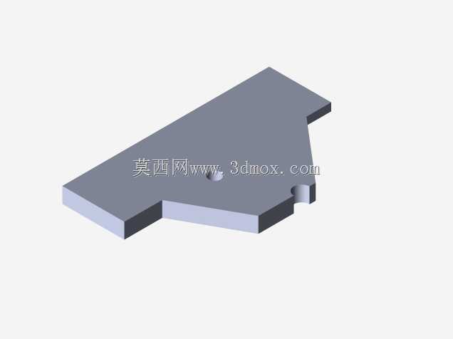 用于三维打印的双肘颚式破碎机模型