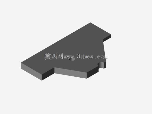 用于三维打印的双肘颚式破碎机模型