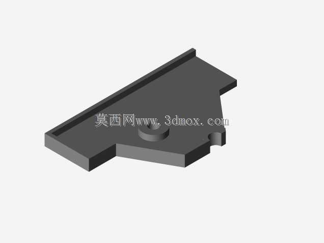 用于三维打印的双肘颚式破碎机模型