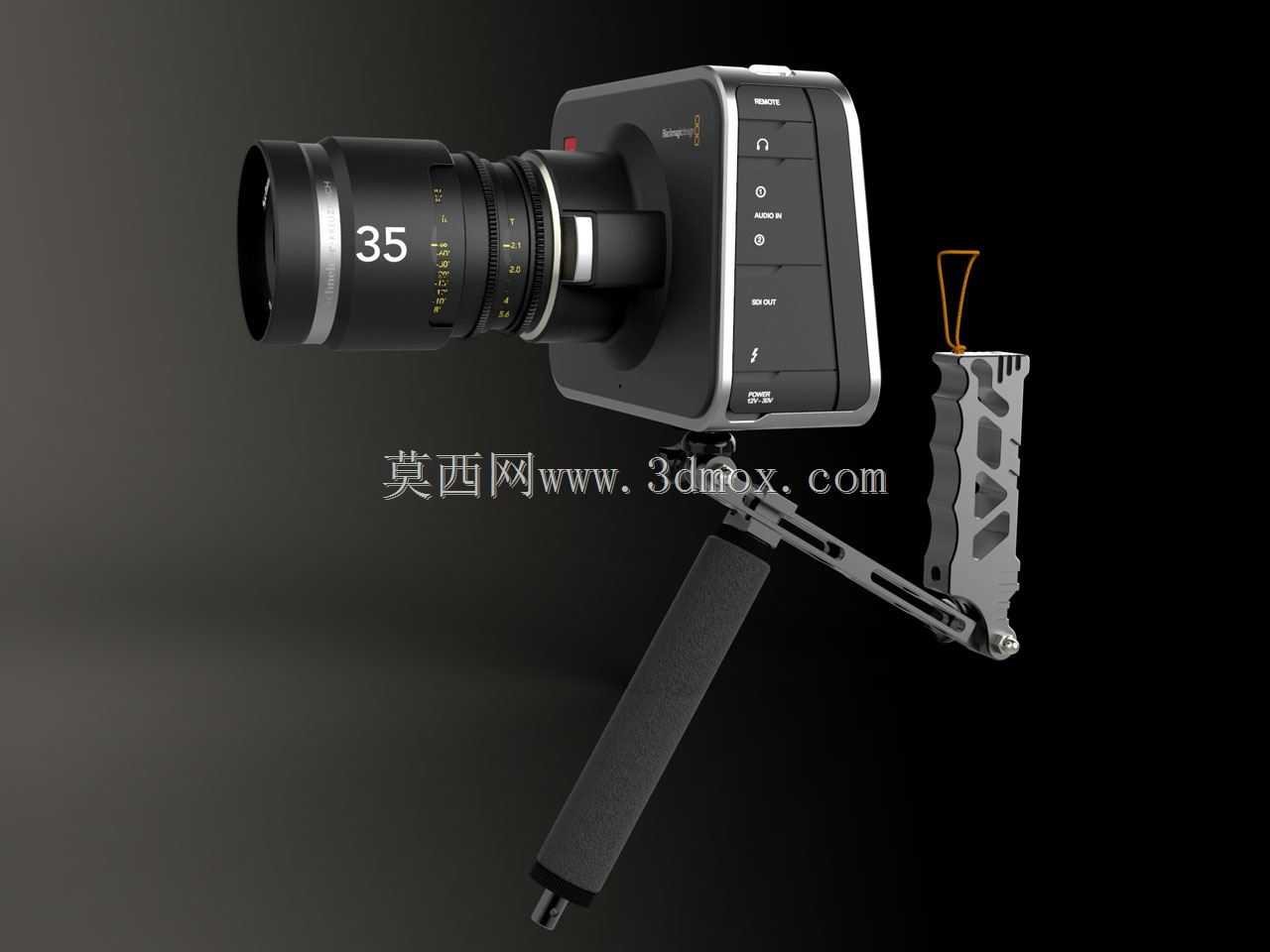 GoPro的数控加工手柄+手臂