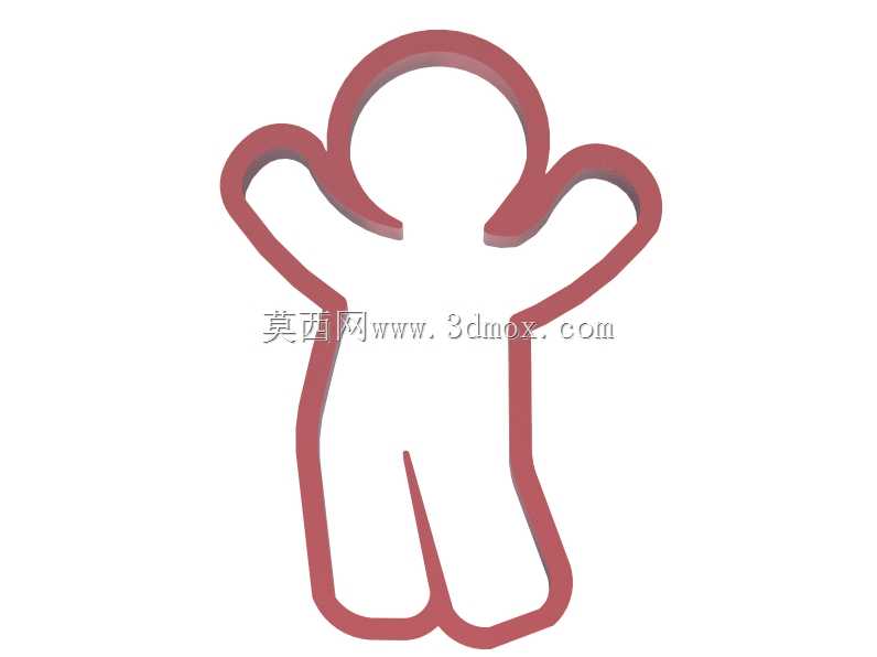 在PARTsolutions中创建的Gingy-Cookie cutter