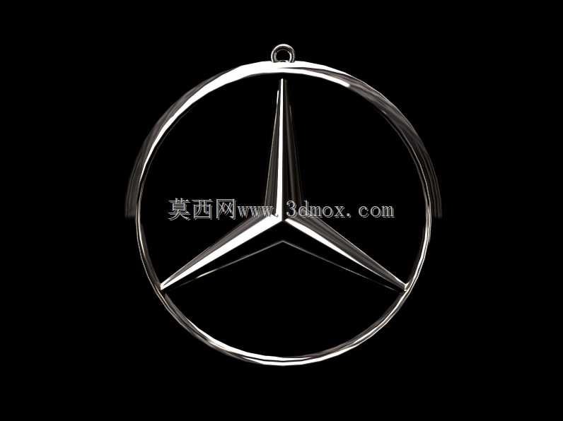 在PARTsolutions中创建的梅赛德斯钥匙链