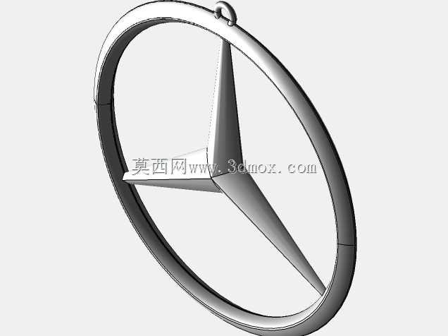 在PARTsolutions中创建的梅赛德斯钥匙链