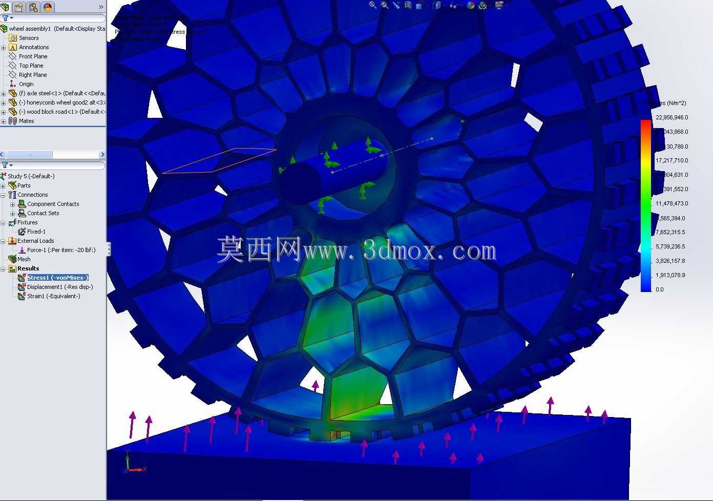 蜂窝轮,高冲击