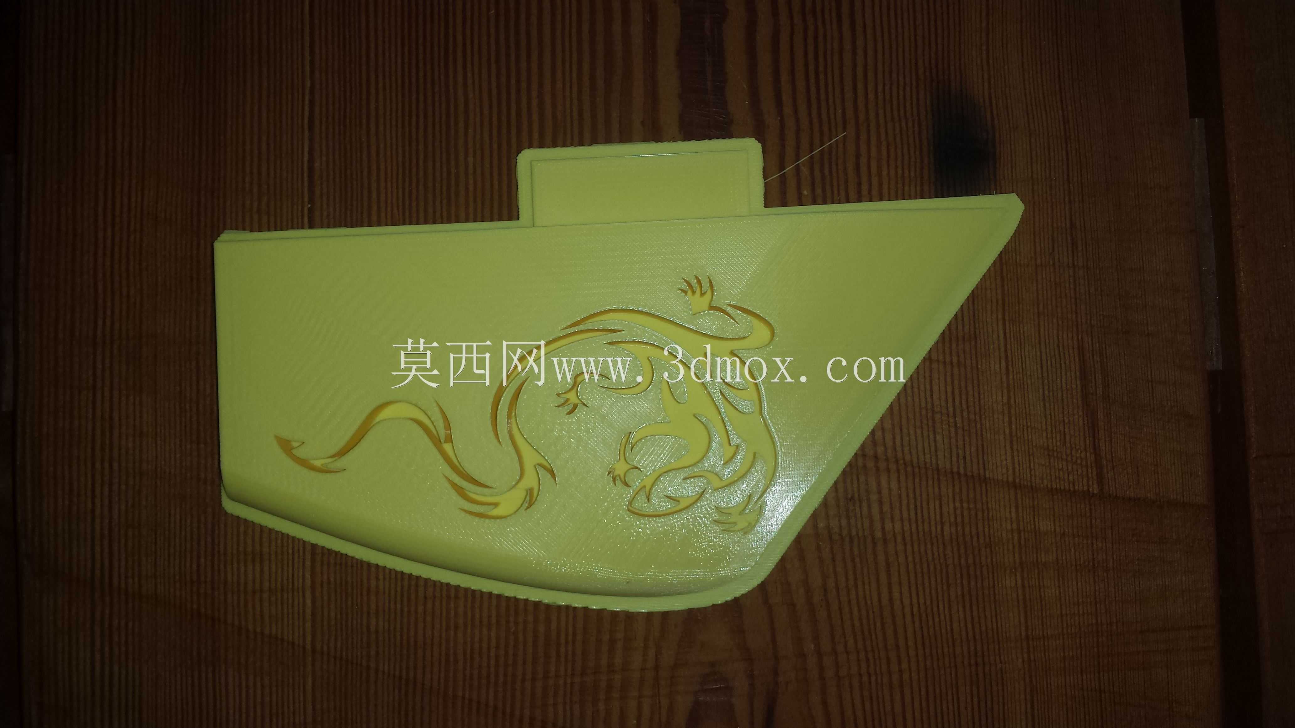 Snapfit 3d打印吉他