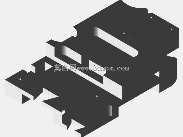 Snapfit 3d打印吉他