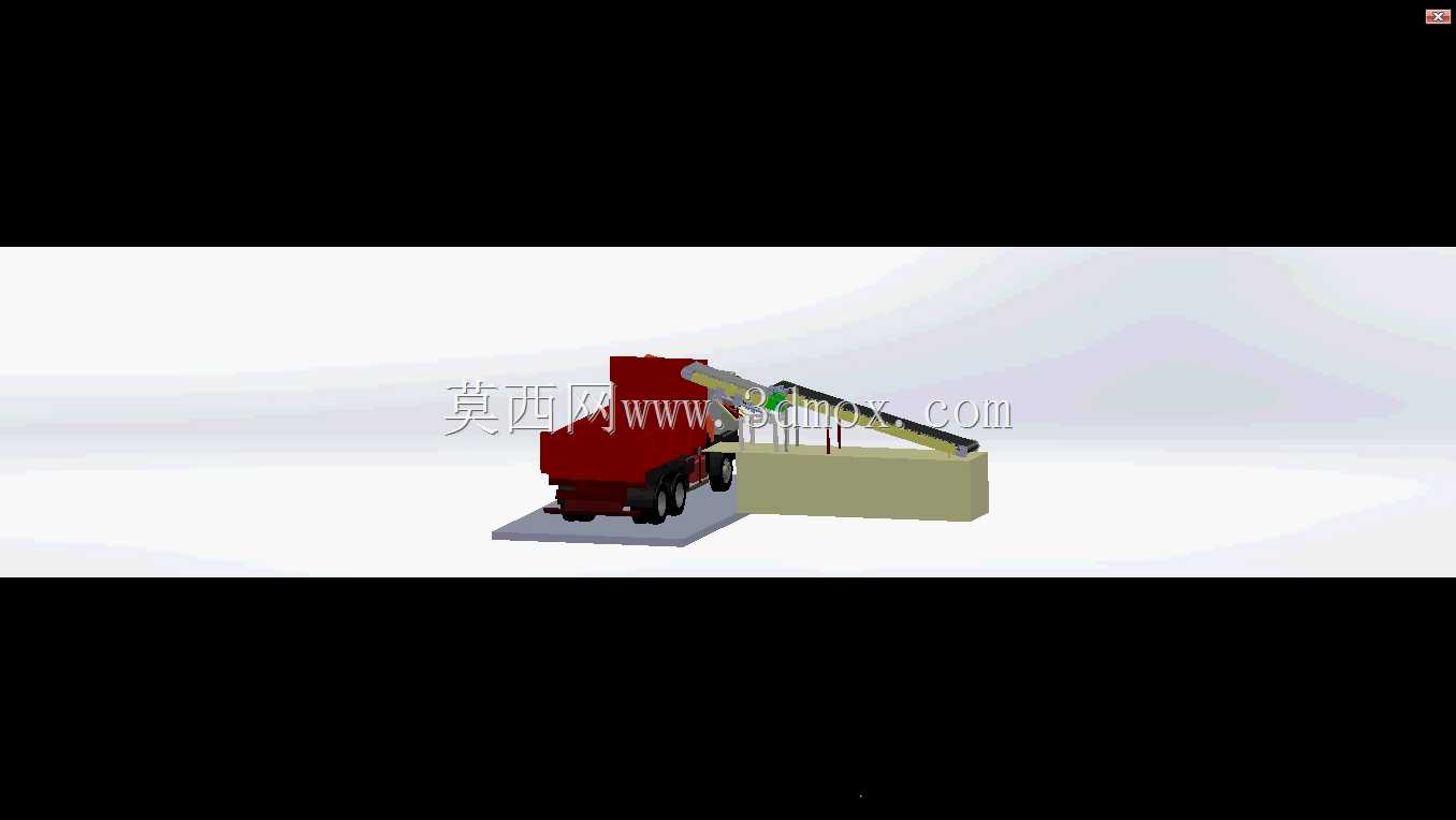带自动返回“tapis roulant”的带式输送机系统