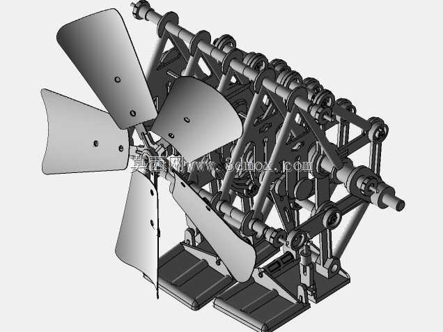 Theo��Jansen�����㲽�л����ˣ�StrandBeest��