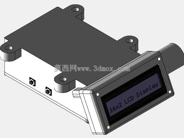 Arduino Uno和LCD安装组件