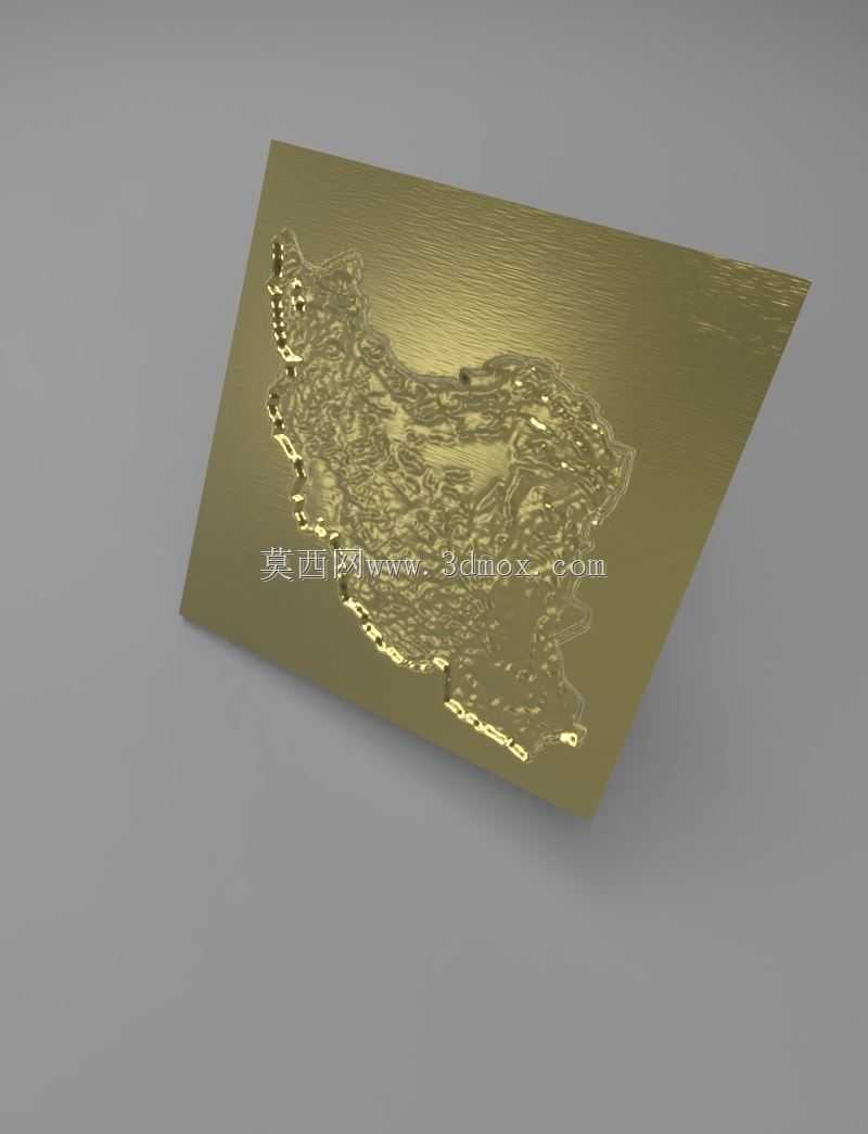 地形图实验-伊朗-波斯
