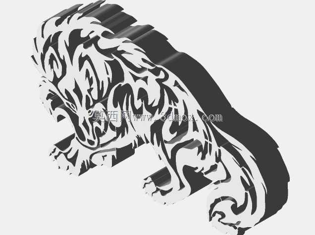 狼雕像