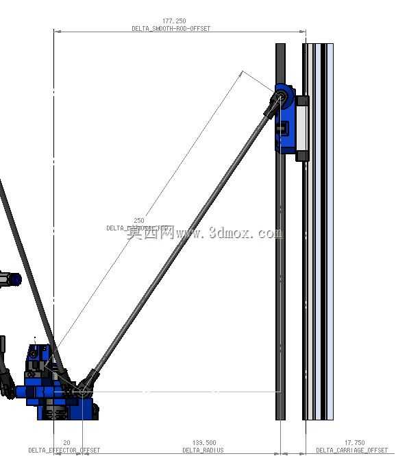 KOSSEL��Ver.bettak��-delta robot 3D��ӡ��