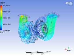 ������ѹ����CFD����