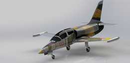 L-39����ʽ�������߾�ϸ��ά��ģ