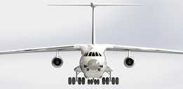 ������Il-76�����������۽ṹ��ά��ģ