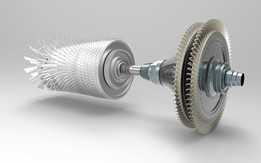 GE-LM2500ȼ���ֻ�ת�ӽṹ���