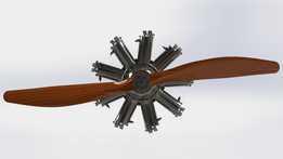 Clerget 9B 130Hp 1/6