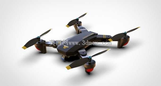 SOLIDWORKS中的无人机设计