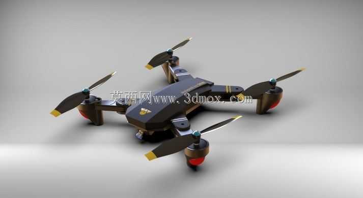 SOLIDWORKS中的无人机设计