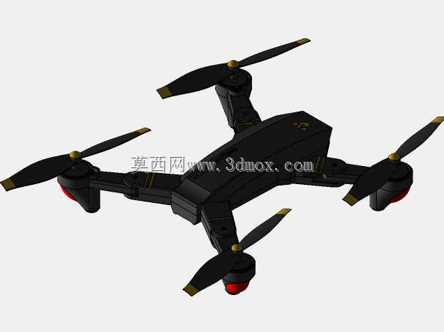 SOLIDWORKS中的无人机设计