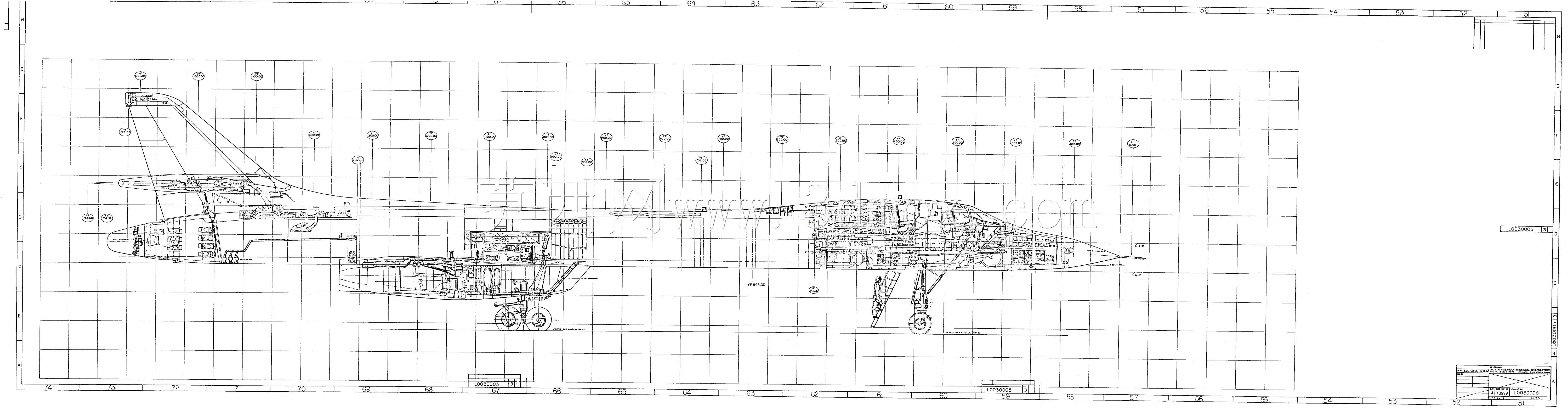 B-1B喷管