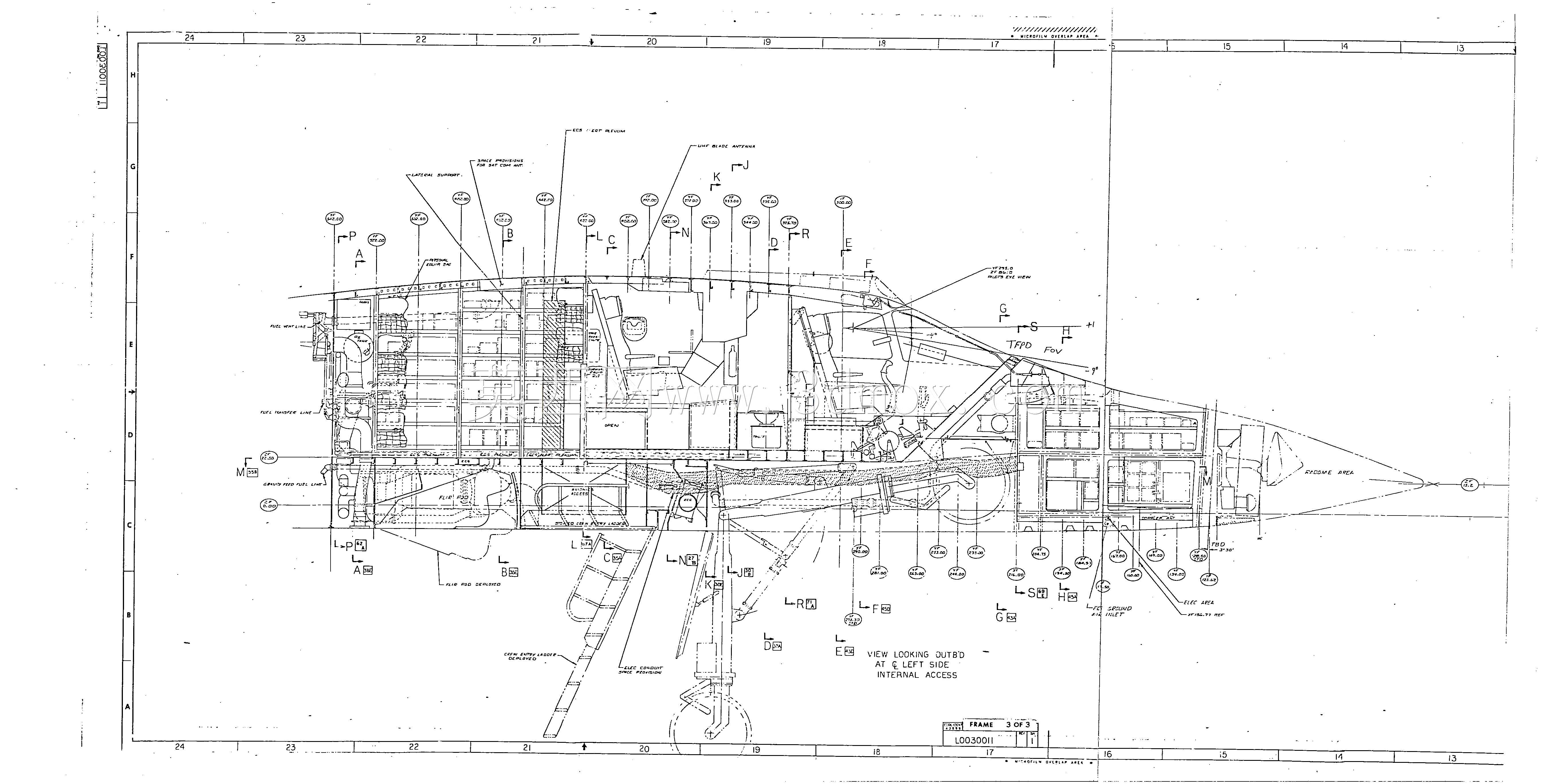 B-1B喷管