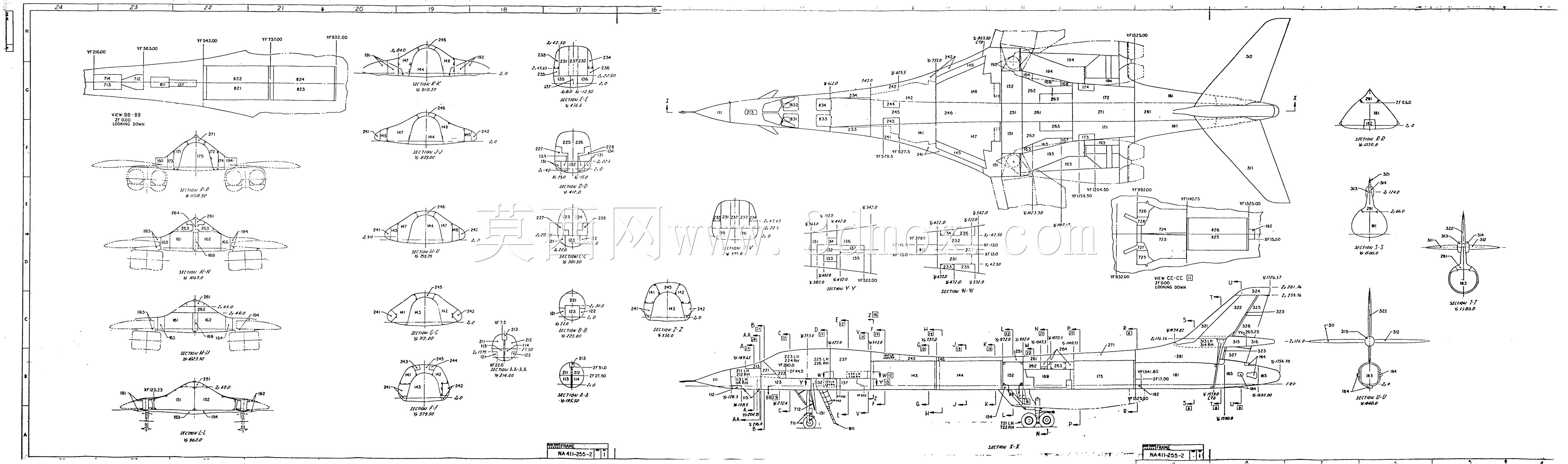 B-1B喷管