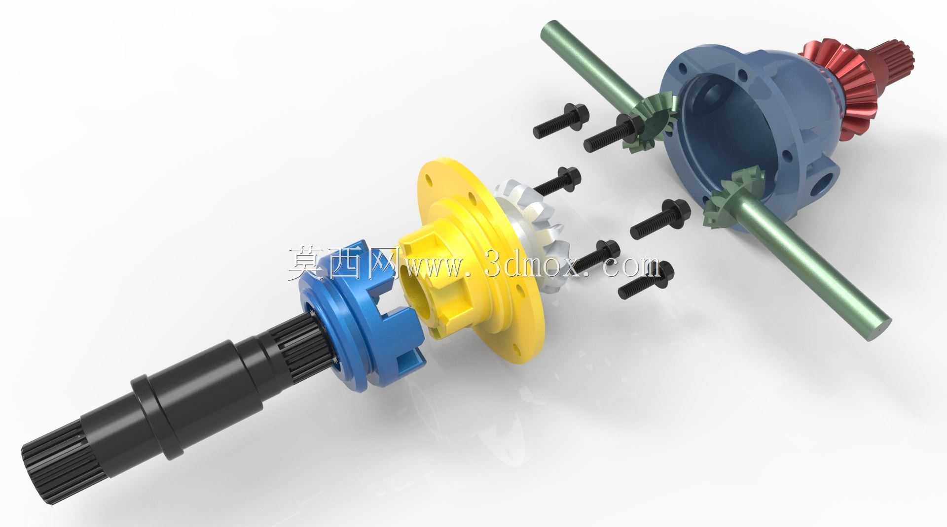 教程:Solidworks(差速器齿轮箱)