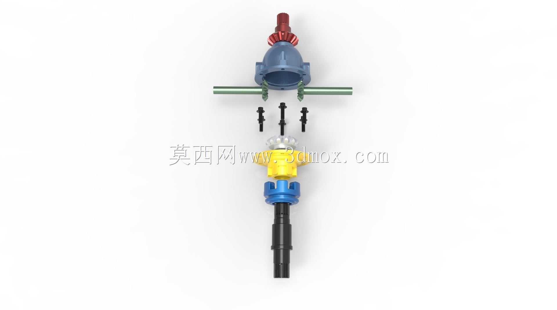 教程:Solidworks(差速器齿轮箱)