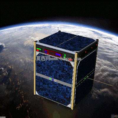 美国航天局立方体卫星模型