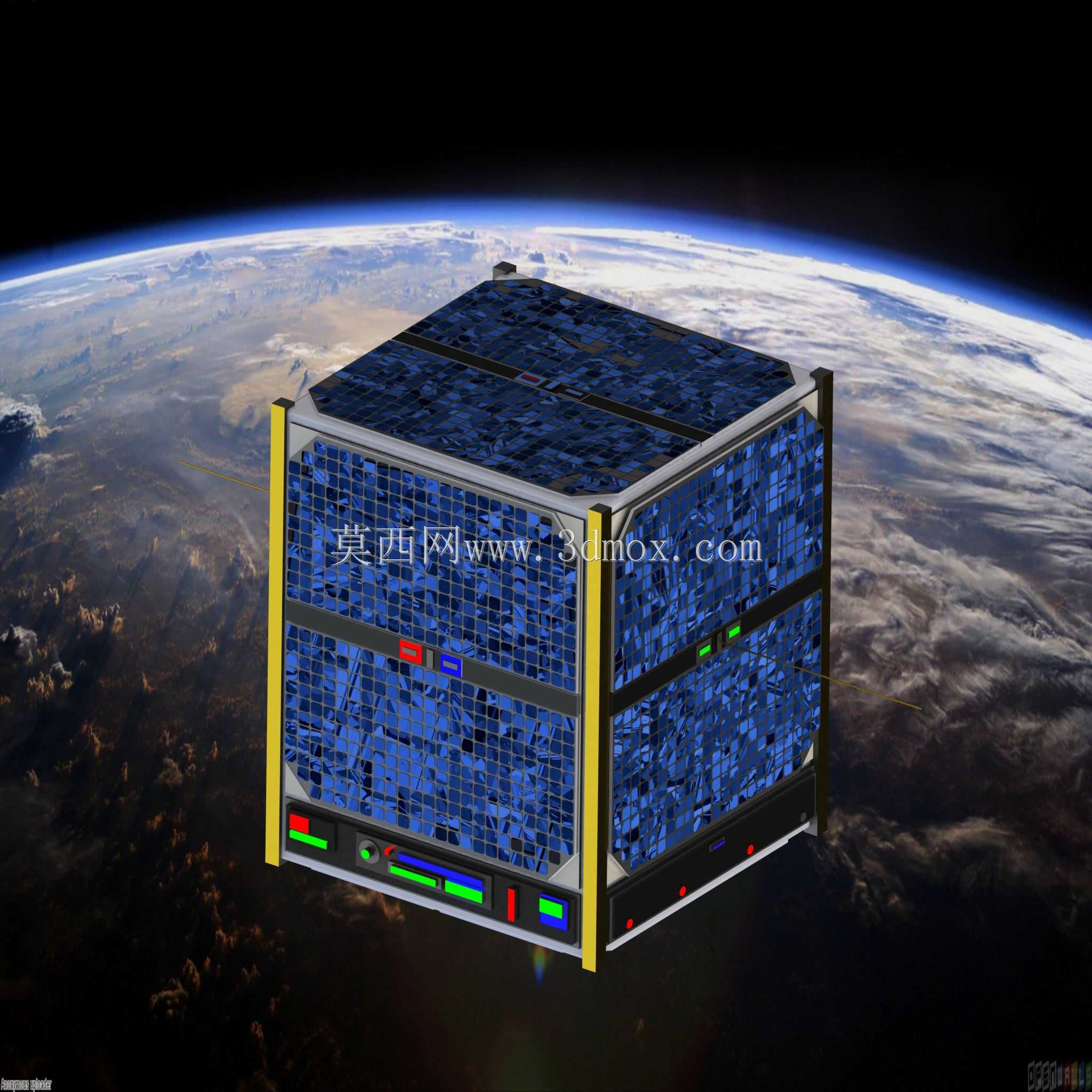美国航天局立方体卫星模型