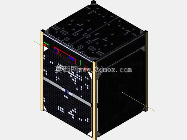 美国航天局立方体卫星模型