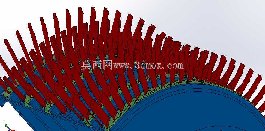 CFM56的核心发动机组件