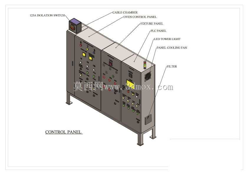 基于SOLIDWORKS的控制面板重型化设计