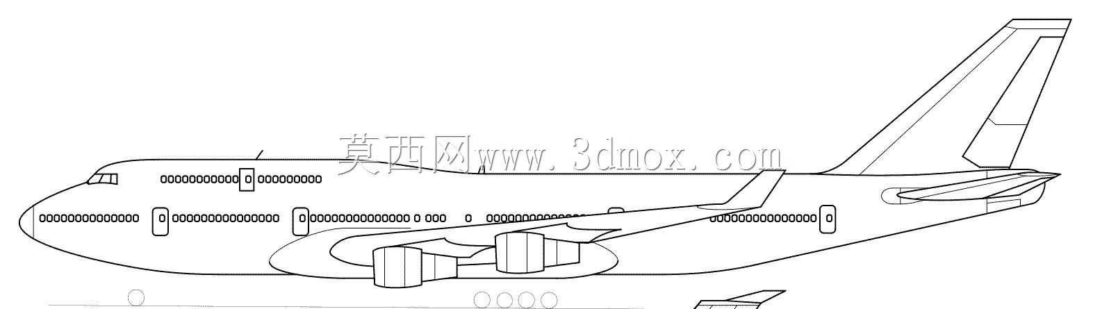 北747-400