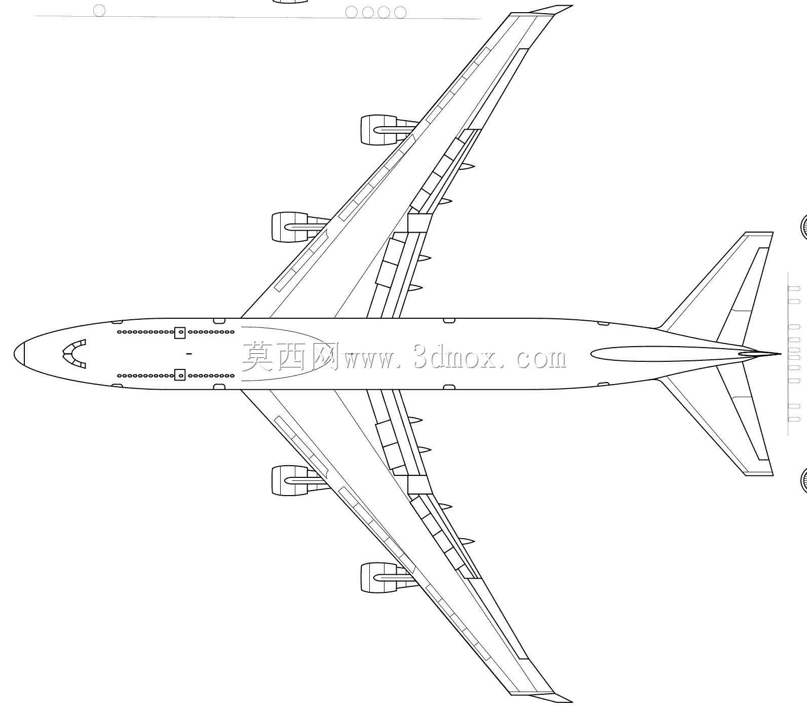 北747-400