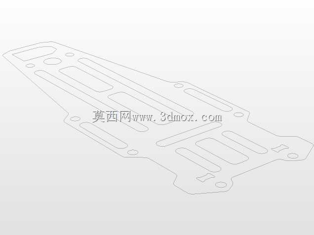 锤头四旋翼机机架