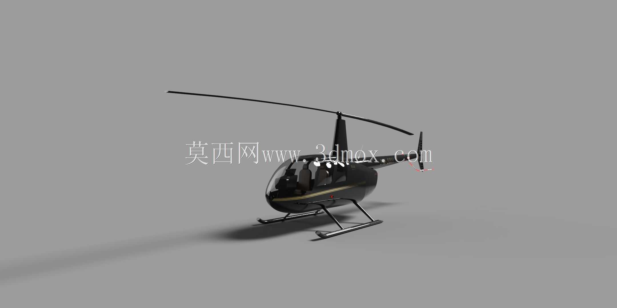 直升机黑色