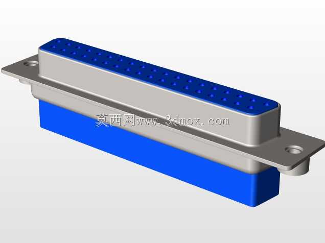 D\ U sub 37引脚,压接-SOLIDWORKS\\STEP