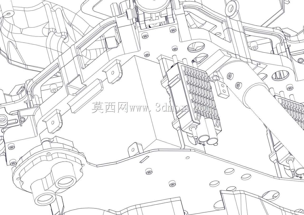 专业四直升机无人机