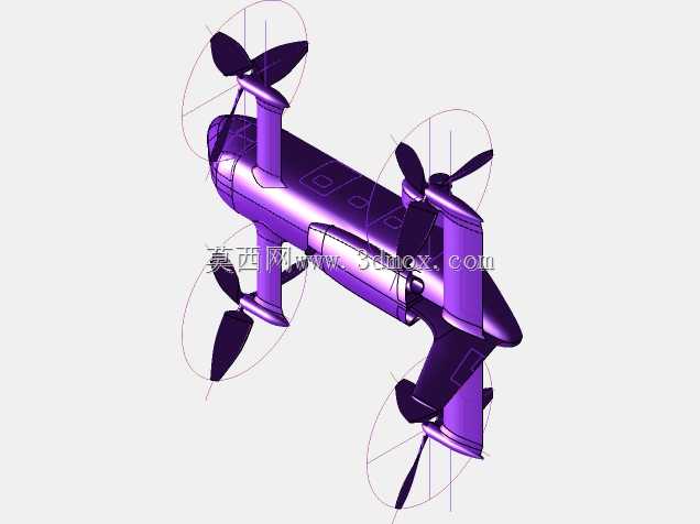 柯蒂斯203型四倾转旋翼机在制品
