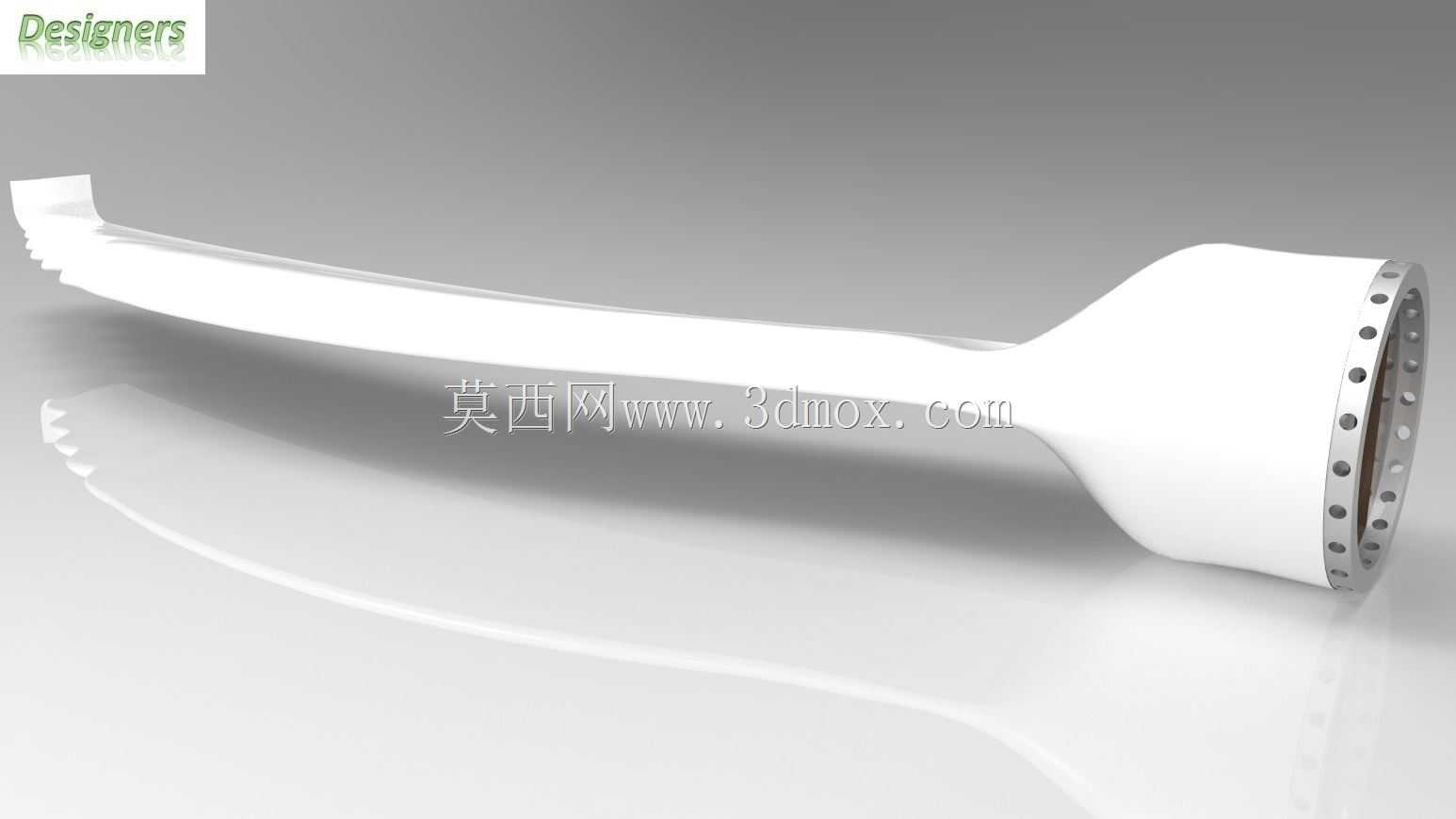 渠道涡轮叶片结构在制品